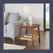 Alaterre Furniture Rectangle End Table, 20 in W, 20 in L, Solid Acacia, Warm Chestnut ANCA0170 - alternate 1